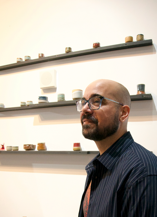 Broward-based artist and art professor Niko Yulis. (Photo by Niko Yulis)