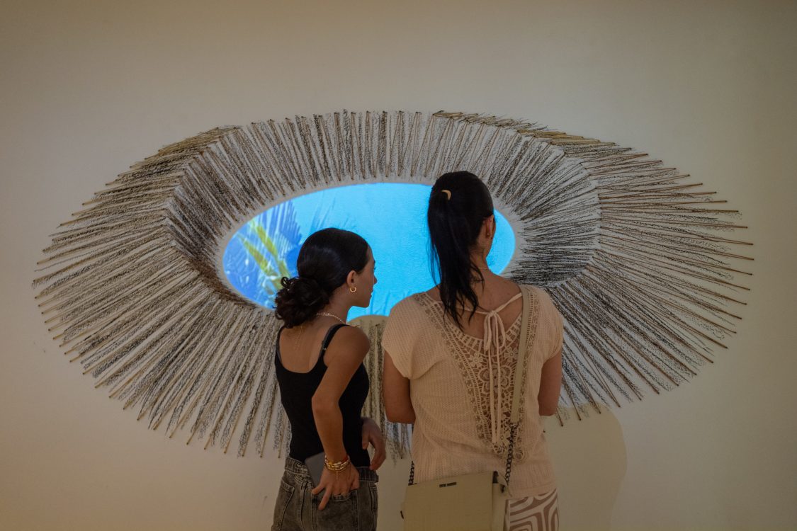 Visitors at Art@Night enjoy after-hours access to the Museum galleries and a host of activities and performances. (Photo courtesy of the City of Coral Springs).