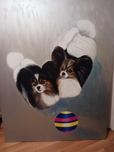 Oil and Acrylic on Canvas