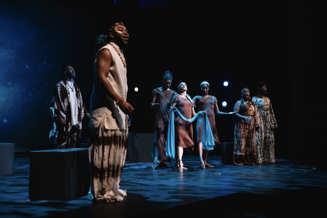 Hued Songs’ “The Juneteenth Experience” is a powerful and uplighting performance that honors Black stories, history, and the struggle for liberation (Photo courtesy of Hued Songs)