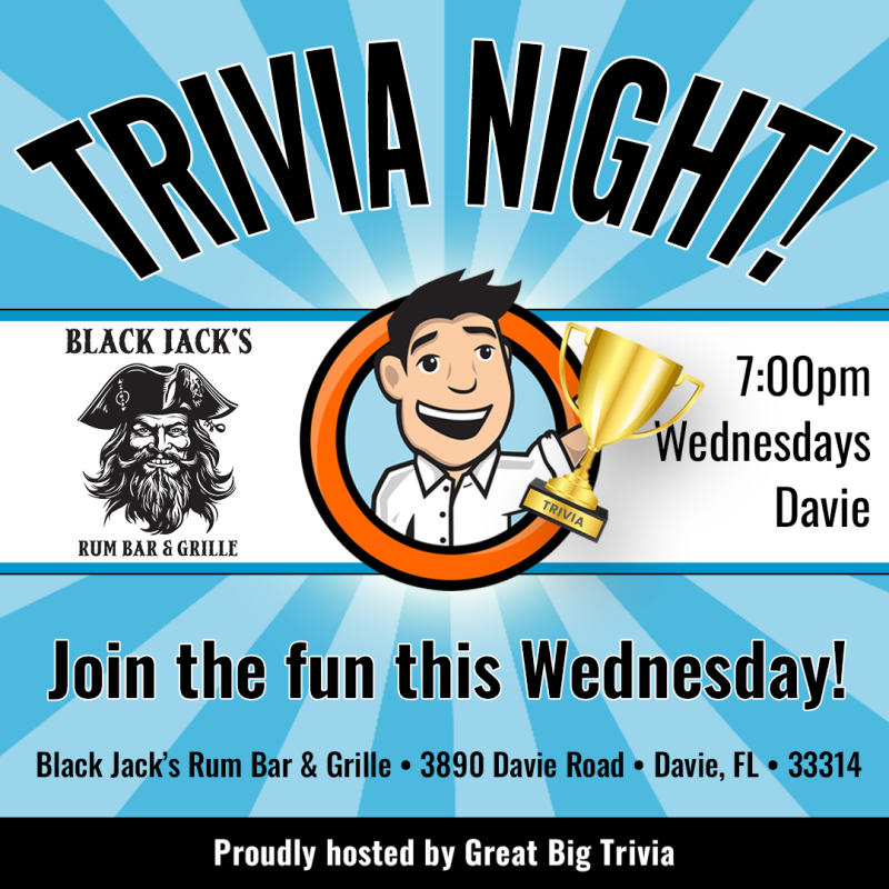 Trivia @ Black Jack's