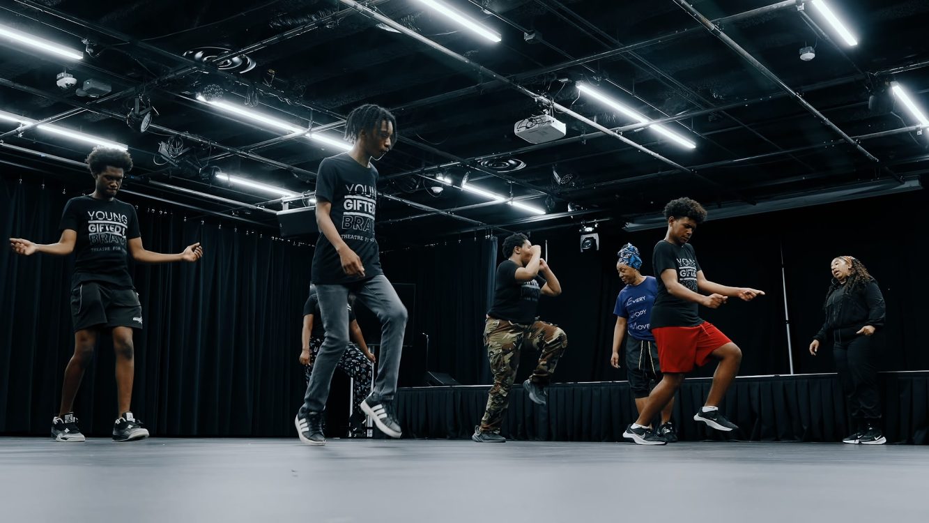 The “Young, Gifted, and Brave” conservatory includes training in voice, dance, and acting from theatre professionals with specialties in choreographer, theatre directing, stage and film acting, and musical th