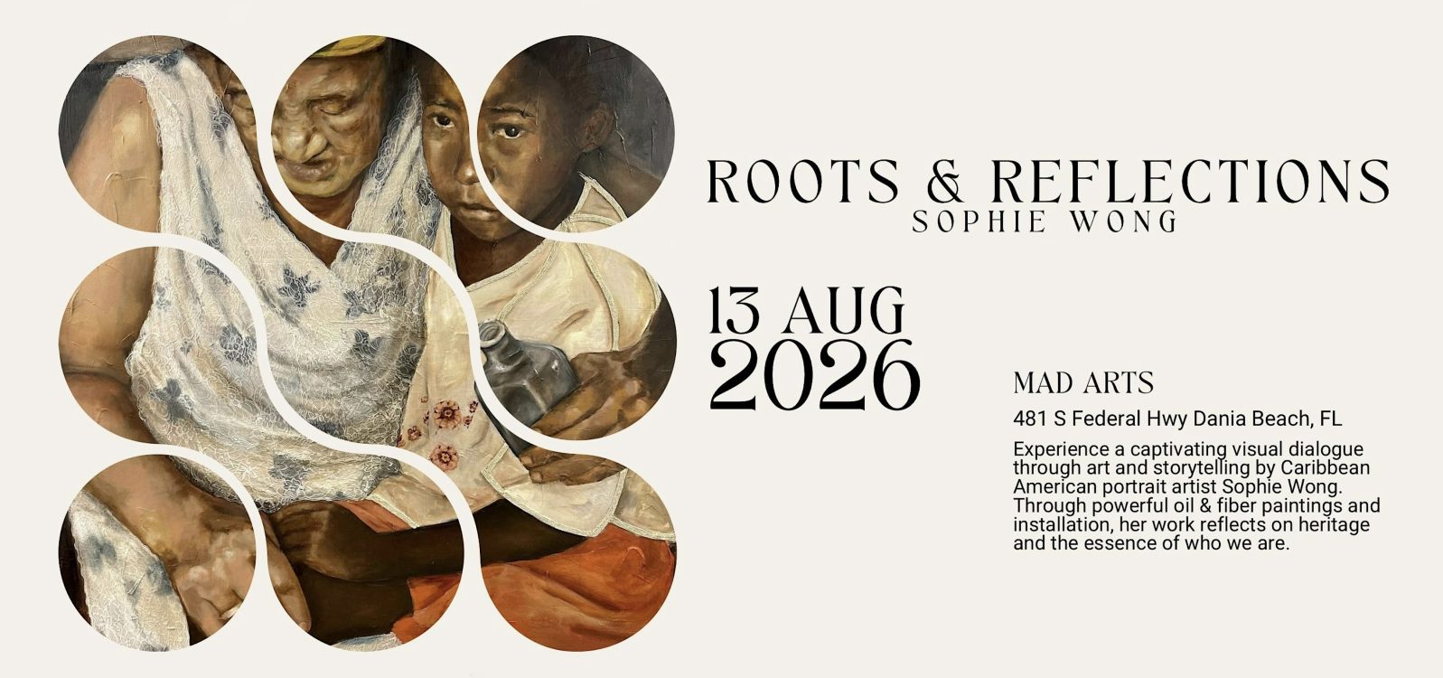 Roots & Reflections Solo Exhibition by Sophie Wong