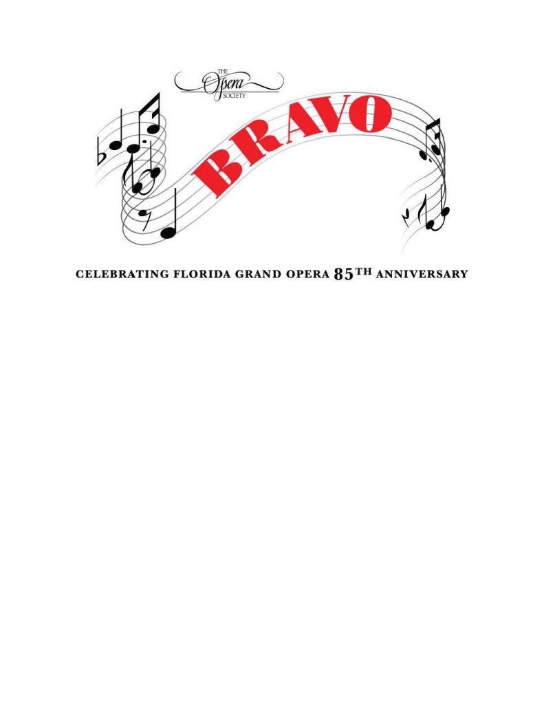 The Opera Society celebrating 85 years